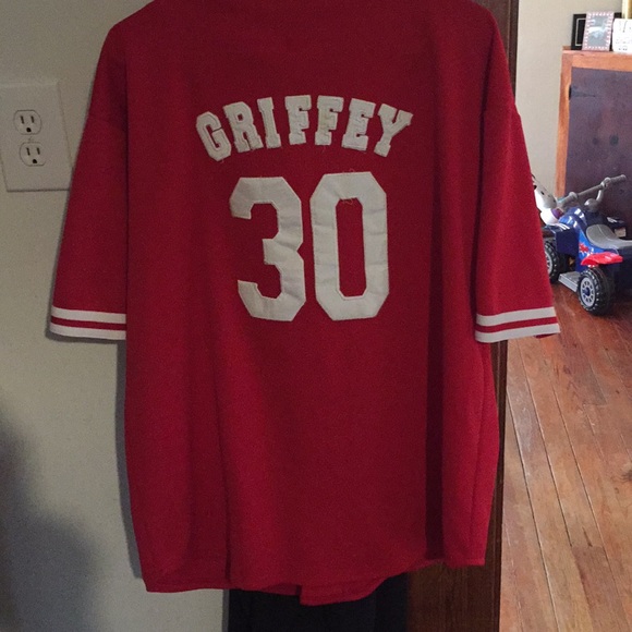 Sold 🎈Ken griffey Sr  jersey for Cincinnati Reds - Picture 4 of 4